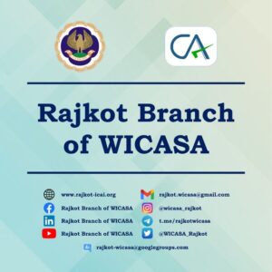 Rajkot Branch of WICASA Telegram Channel