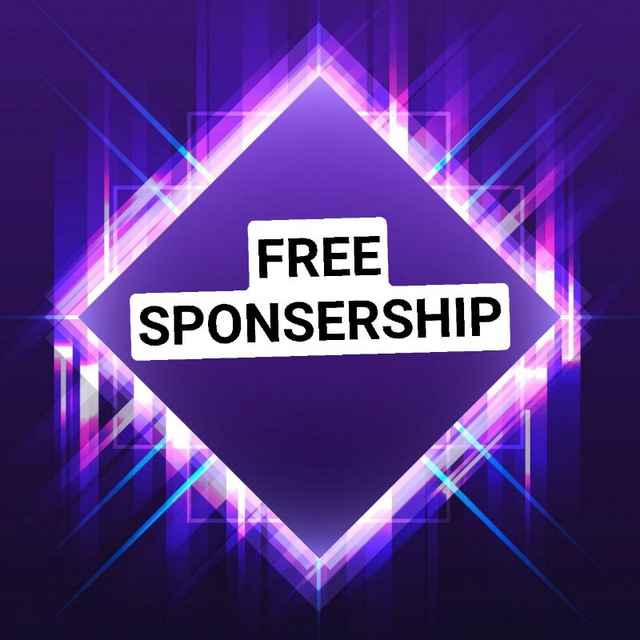 FREE SPONSERSHIP Telegram Channel