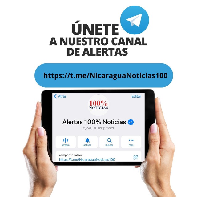 Alertas 100% Noticias Canale de Telegram