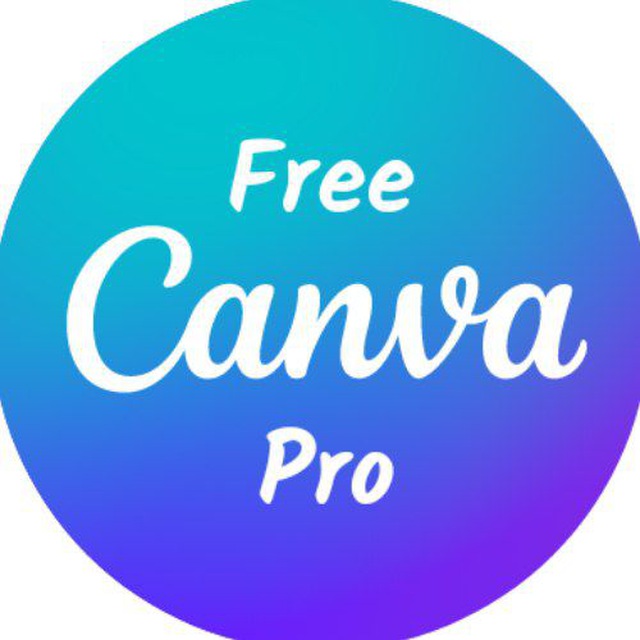 Free Canva Pro – Exclusive 🔥 Telegram Channel