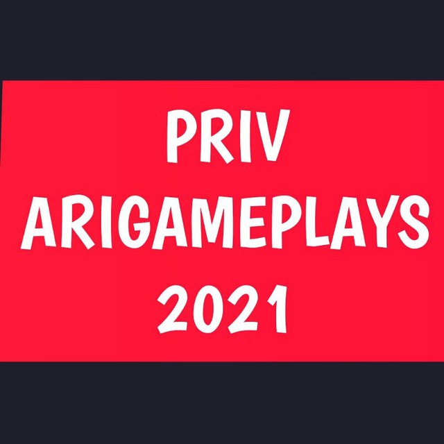 Arigameplays Priv Canale de Telegram