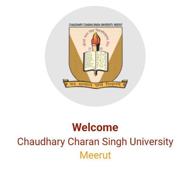 CCSU News & Updates (CCS University, Meerut ) Telegram Channel