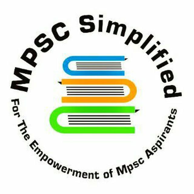 MPSC SIMPLIFIED(official) Telegram Channel