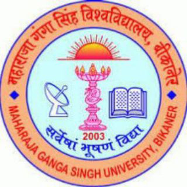 Mgsu Bikaner _ Maharaja Gangasingh University Bikaner Telegram Channel