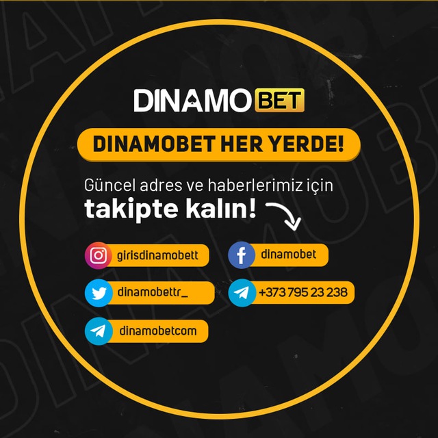 Dinamobet Official Telegram Channel