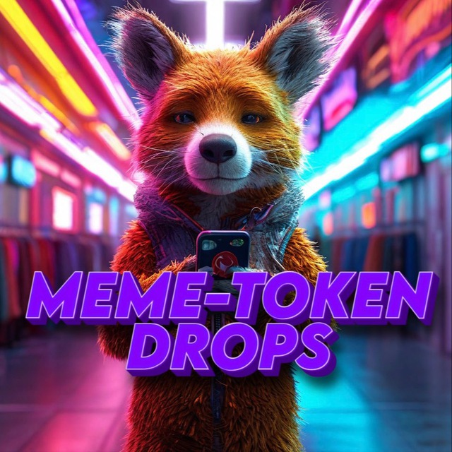 MEME-TOKEN DROPS (HAMSTER KOMBAT) Телеграм канал