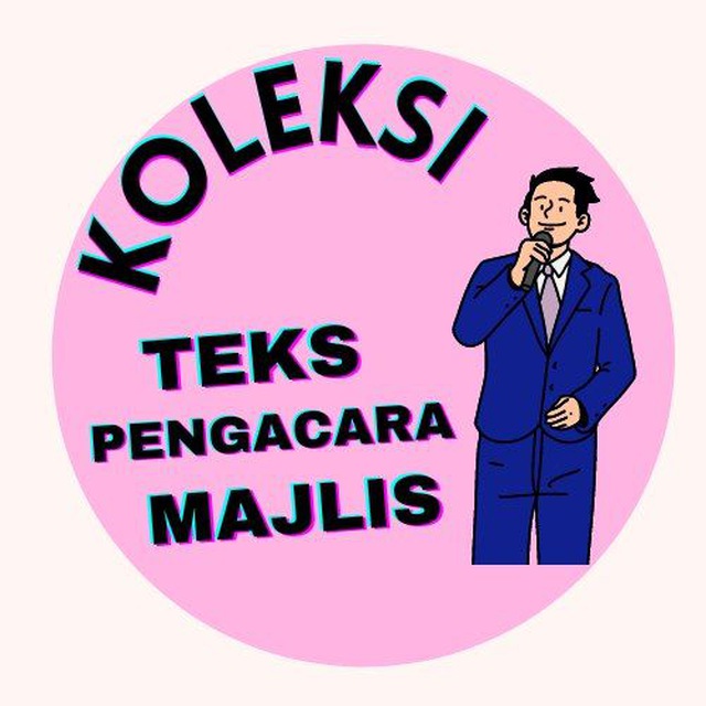 Koleksi Teks Pengacara Majlis Telegram Channel