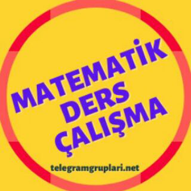 Matematik Soru Çözüm ve Ders Çalışma Telegram Group