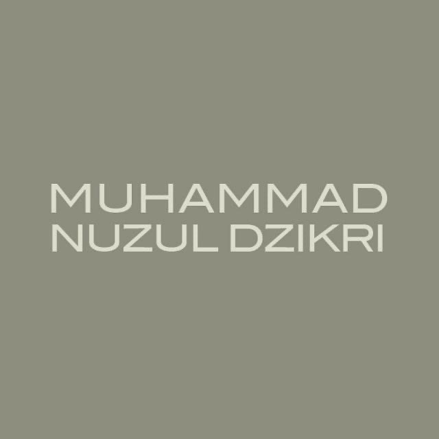 Muhammad Nuzul Dzikri Telegram Channel