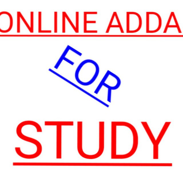 ONLINE ADDA FOR STUDY Telegram Channel